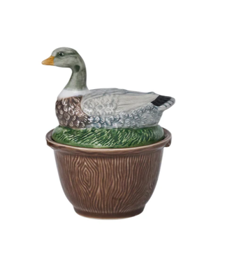 Juliska Forest Walk Duck Bowl with Lid - Multi