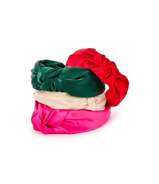 Two's Company Satin Headband