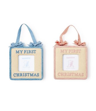 Two's Company Baby's First Christmas Keepsake Photo Frame