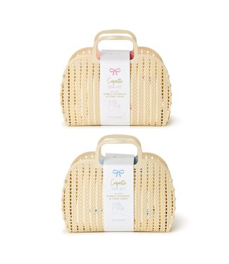 Two's Company Bow Headband and Wrap Towel Set