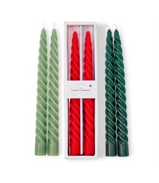 Two's Company S/2 Taper Candles
