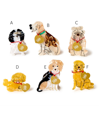 Two's Company Best Friend Dog Claw Clips