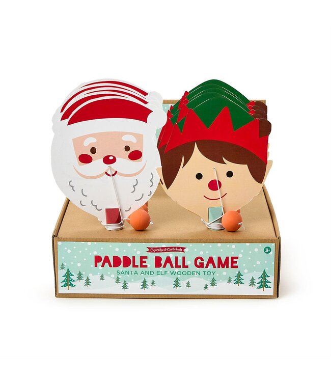 12 Pc Paddle Ball Game Unit