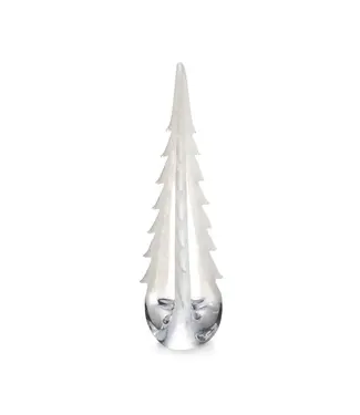 Simon Pearce Snowy Branches Evergreen in Gift Box - 20in