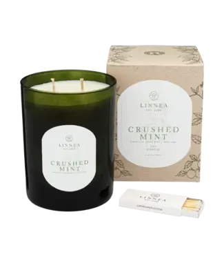 Linnea Crushed Mint Large 2-wick Candle