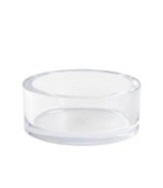 Caspari Acrylic Wine Coaster Holder Clear