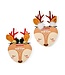 Reindeer Antlers Hair Clip