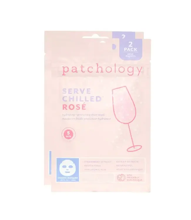 Serve Chilled Rose Hydrating Sheet Masks - 2 pack