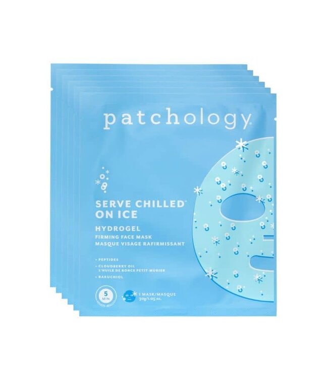 Serve Chilled On Ice Firming Hydrogel Mask -Single