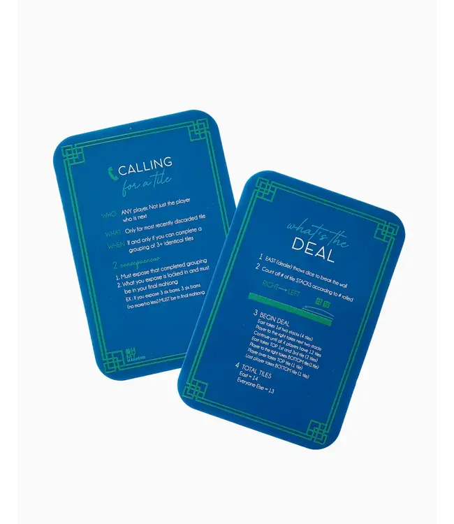 Blue Mahjong Shufflers