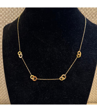 Laura McClendon Double Circles Necklace