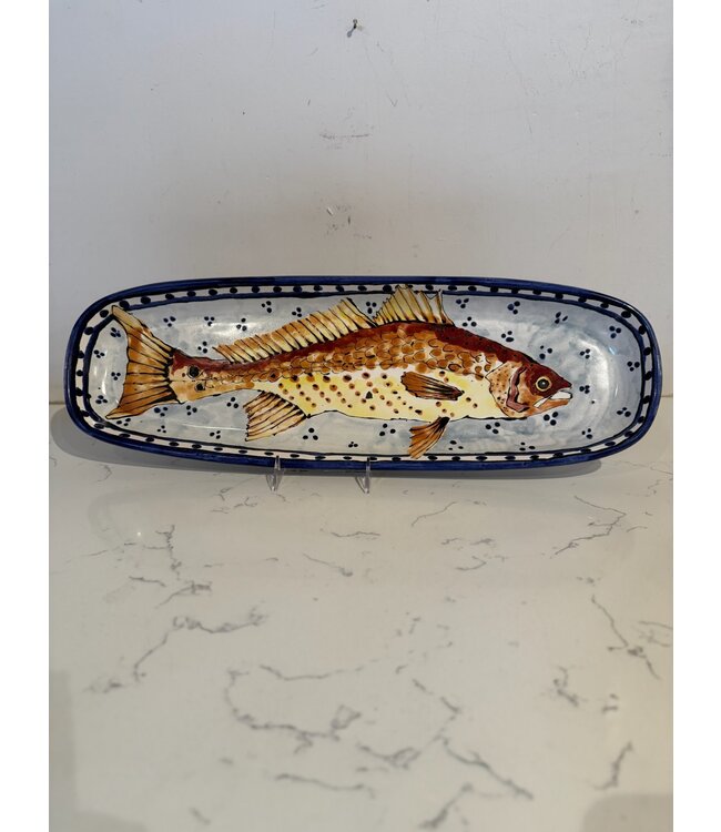 Steve Hasslock Large Redfish Serving Tray