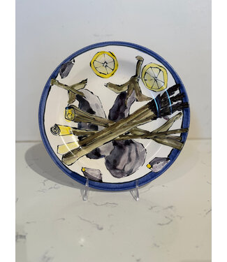Steve Hasslock Steve Hasslock Plate - Asparagus