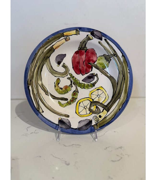 Steve Hasslock Plate - Mixed Vegetables