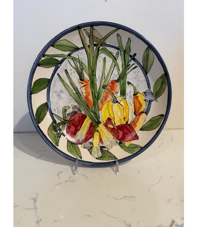 Steve Hasslock Low Medium Serving Bowl