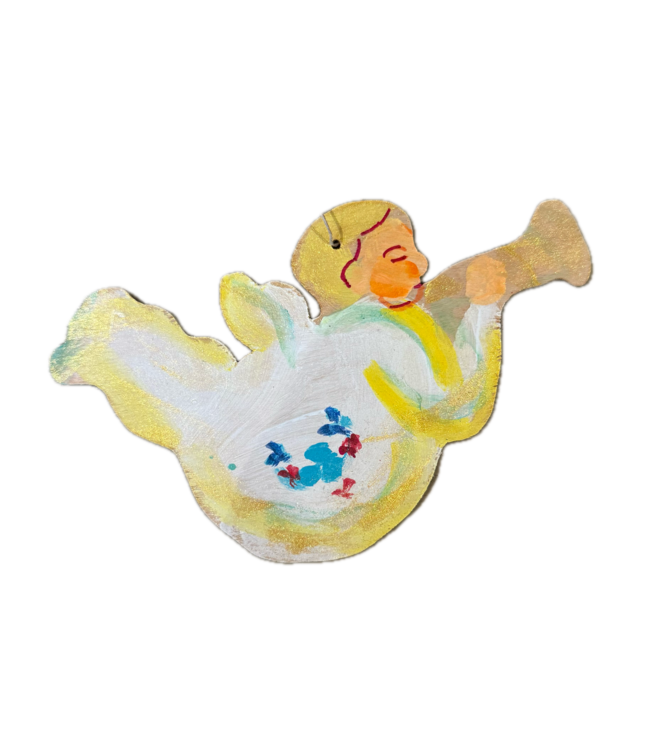 Lorraine Gendron Trumpet Angel Ornament
