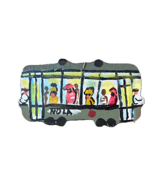 Lorraine Gendron Streetcar Ornament