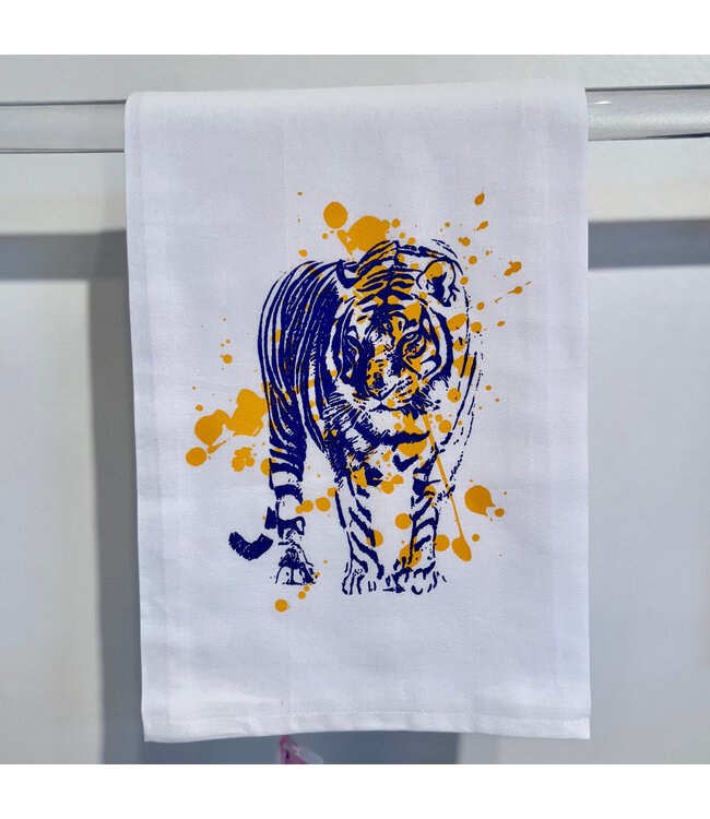 Mike the Tiger Tea Towel