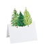 Christmas Trees With Lights Place Card