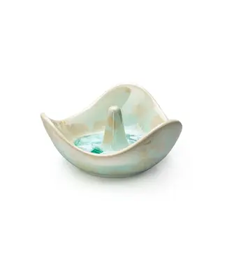 Simon Pearce Crystalline Ring Holder - Jade