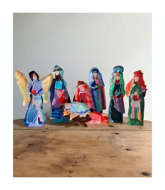 Lauren Dunn Acrylic Nativity Set - Large