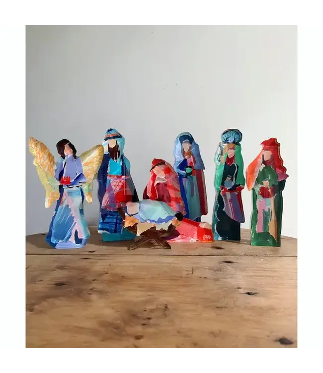 Acrylic Nativity Set - Bitty