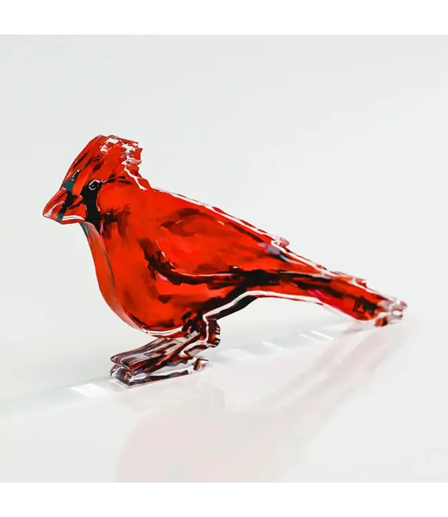 Messenger Cardinal Acrylic