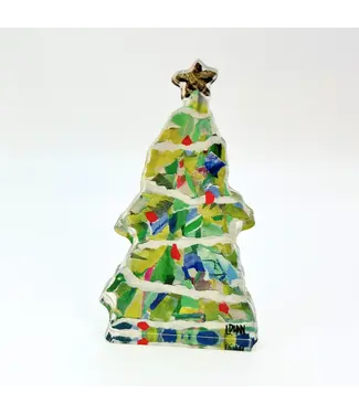 Lauren Dunn Bright Green Adorned Tree Bitty