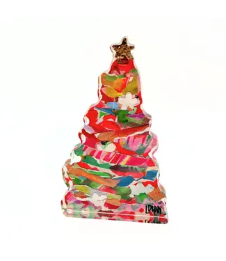 Lauren Dunn Red Adorned Tree Bitty