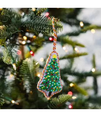 Furbish Needlepoint Icon Ornament -  Christmas Tree
