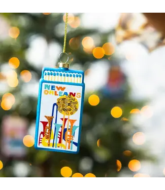 Furbish Matchbook Ornament - New  Orleans