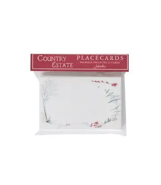 Juliska Country Estate Winter Frolic Place Card Set/12 - Evergreen