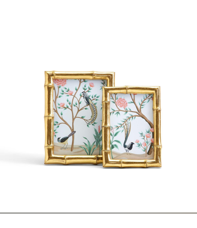 Gold Faux Bamboo Photo Frame 4x6