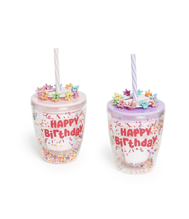 Pink Birthday Queen Gift Set Tumbler