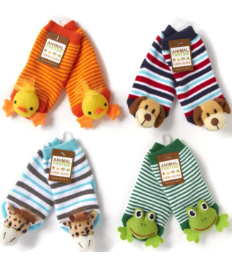 Two's Company Animal Baby Sock