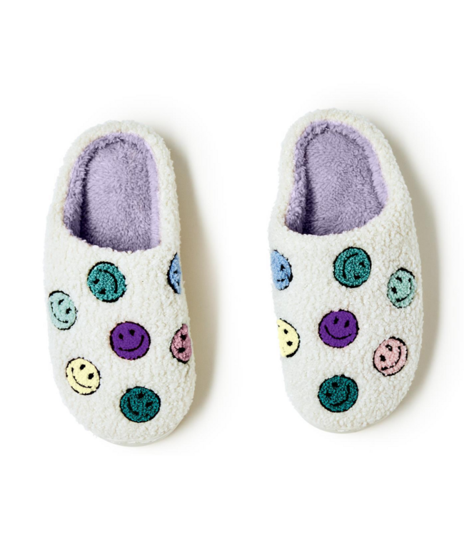 Happy Super Soft Sherpa Slippers