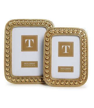 Two's Company Gold Ball Frame - 4x6
