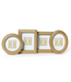 Laurel Wreath Gold Photo Frames