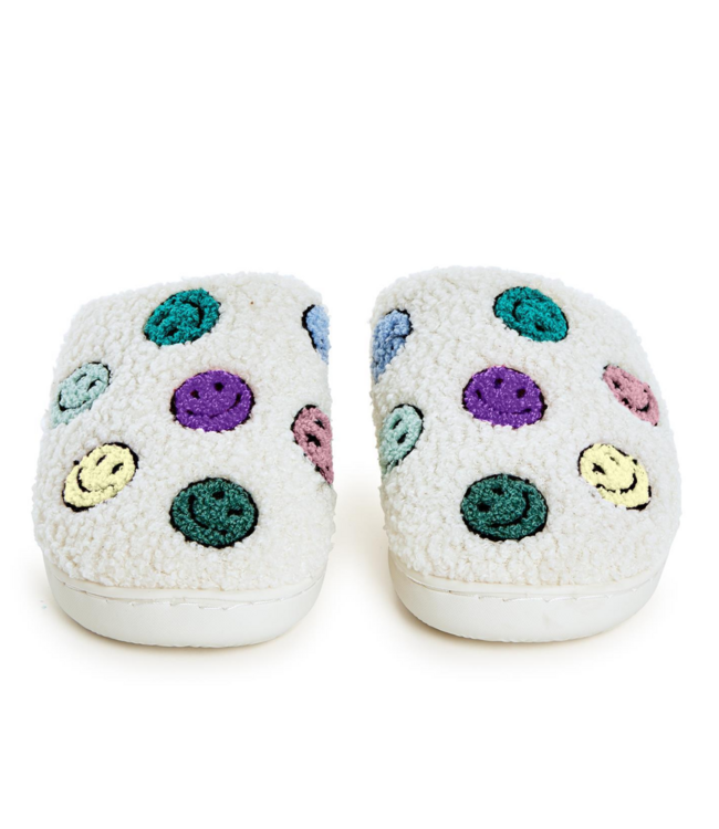 Happy Super Soft Sherpa Slippers