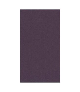 Caspari Paper Linen Aubergine Guest Towels Solid Airlaid - 12 In