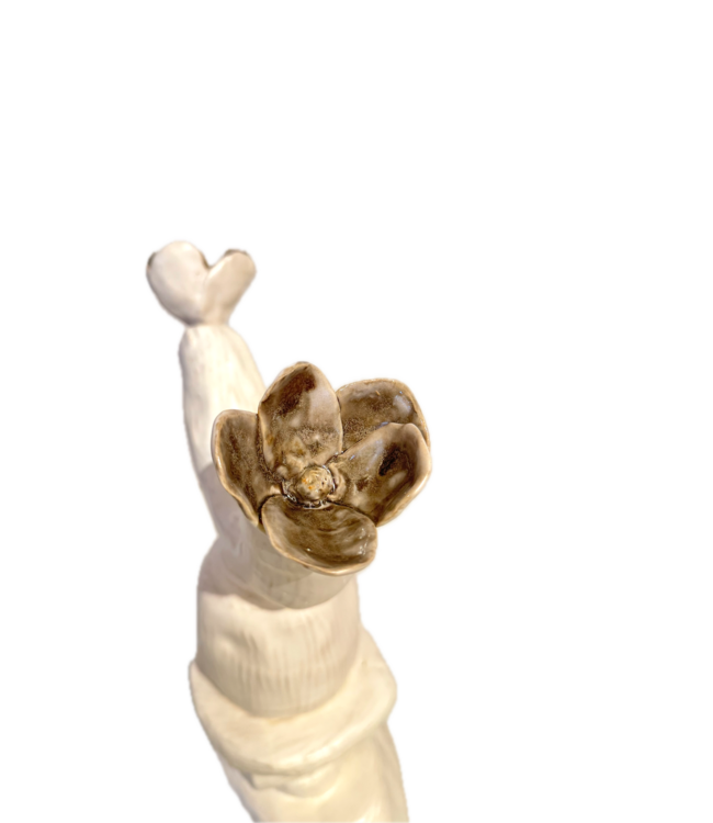 HOPE Tabletop sculpture, white - Consignment