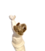 HOPE Tabletop sculpture, white - Consignment