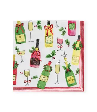 Caspari Tipsy And Toasty Napkin Cocktail