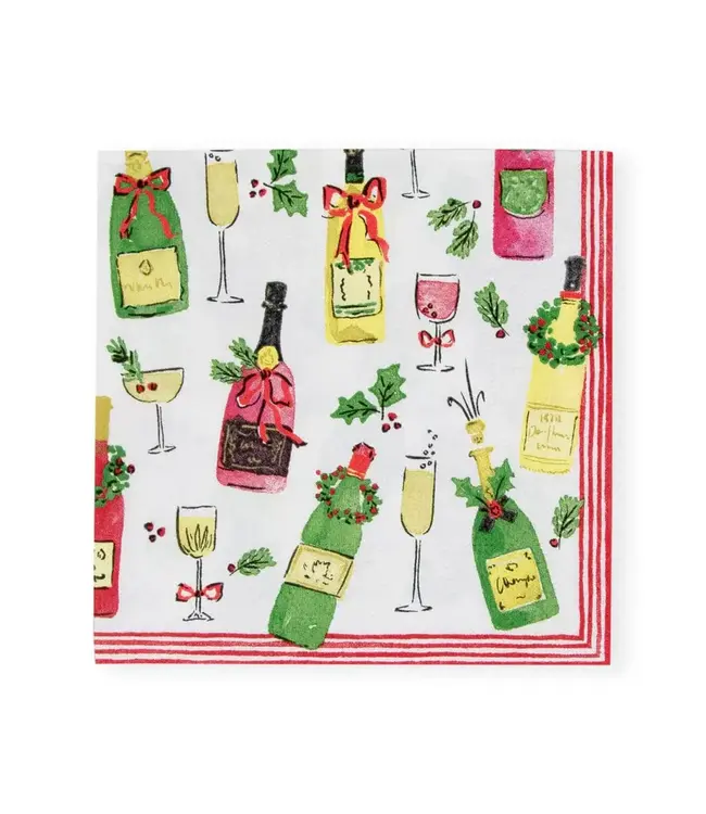 Tipsy And Toasty Napkin Cocktail