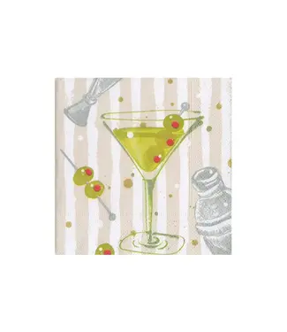 Caspari Speakeasy Napkin Cocktail