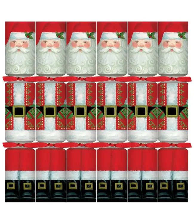 Santa Claus Christmas Cracker, 12 Inch - 6 per box