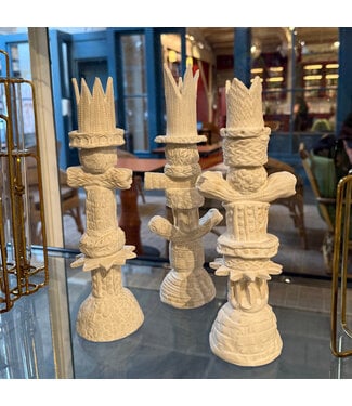 Objects in Clay ATHENA totem, matte white - Consignment