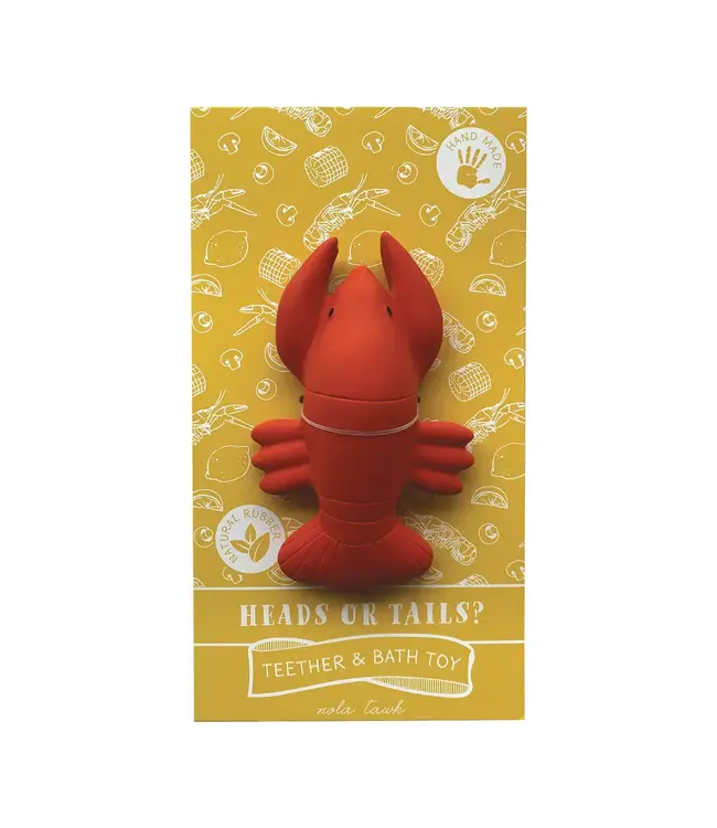 Heads or Tails? Teether & Bath Toy