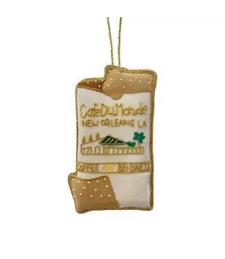 Nola Tawk Coffee & Beignets Ornament