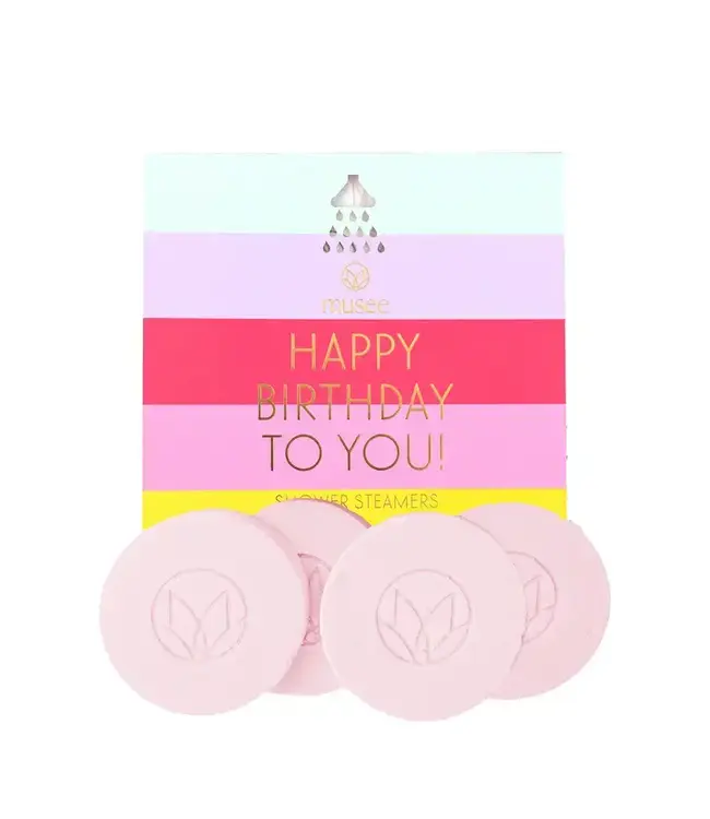 Happy Birthday Shower Steamers